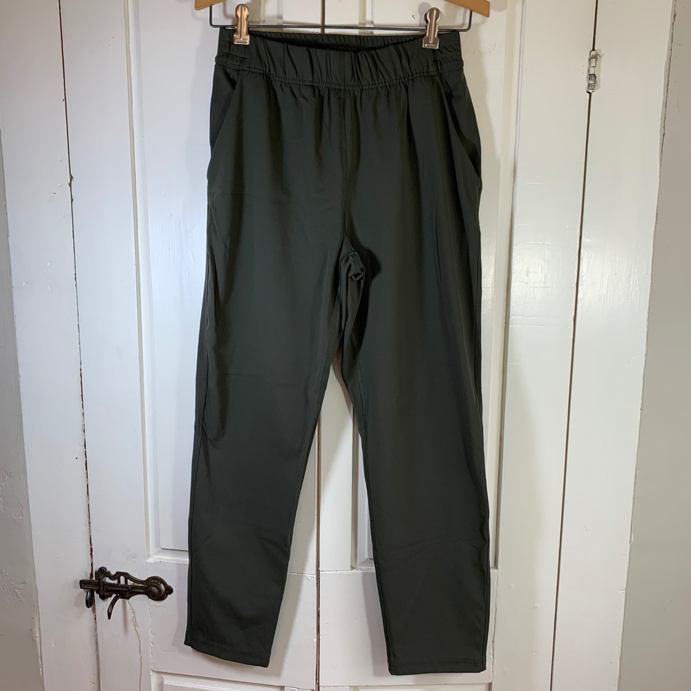 The Group Babaton Women's‎ Olive Green Nylon Elastane Jogger Pants Size S